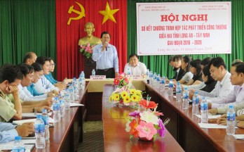 Long An - Tây Ninh: Tiếp tục phối hợp chặt chẽ, toàn diện