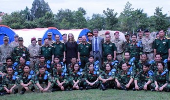 UN selects Vietnam as training site for peacekeeping forces