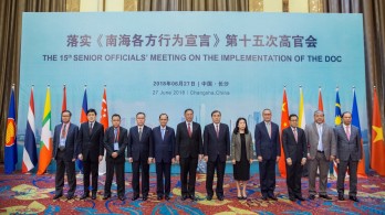 ASEAN, China urge trust building measures in DOC implementation