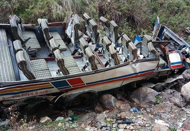 Hiện trường vị tai nạn. (Nguồn: AFP)