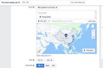 Yêu cầu Facebook làm rõ vụ đưa Hoàng Sa, Trường Sa vào bản đồ Trung Quốc