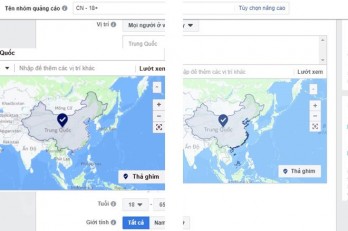 Facebook: ‘Hoàng Sa, Trường Sa’ sẽ không hiển thị thuộc Trung Quốc