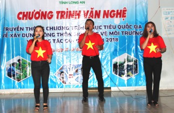 Văn nghệ truyền thông về xây dựng nông thôn mới