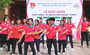 Sôi nổi hoạt động tình nguyện Vì người bạn ngoại thành