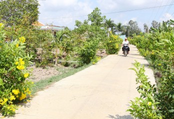 Cù lao Long Hựu còn nhiều khó khăn