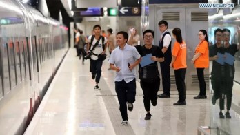 Whole line of Guangzhou-Shenzhen-Hong Kong Express Rail Link put into operation