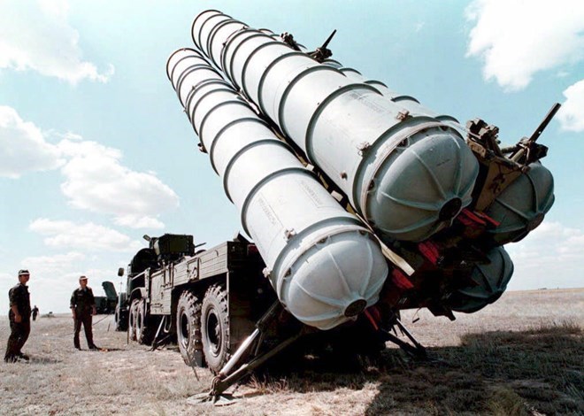 Tên lửa phòng không S-300 của Nga. (Nguồn: AFP/TTXVN)