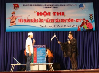 Hội thi tiểu phẩm hưởng ứng “Năm an toàn giao thông” 2018