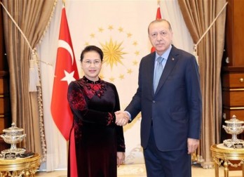 NA Chairwoman meets with Turkish President