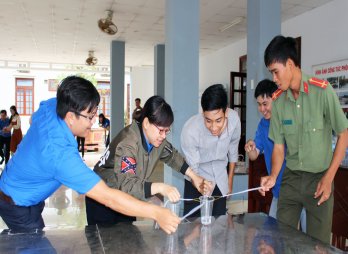 Thanh niên Sở Thông tin và Truyền thông, Công an tỉnh sơ kết chương trình hành động