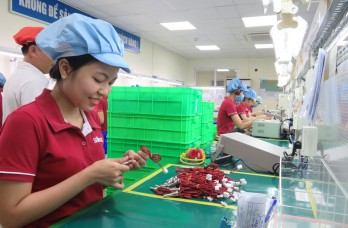 Năm 2018: Doanh nghiệp trong khu công nghiệp xuất khẩu đạt 1,34 tỉ USD