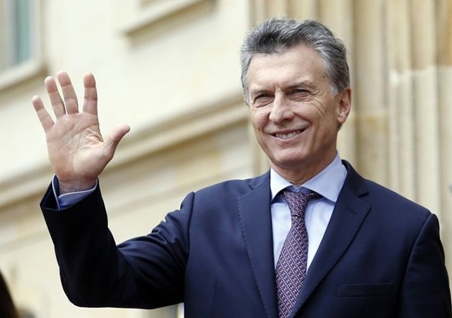 President of Argentina Mauricio Macri (Source: AP)