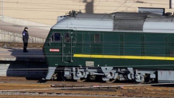 DPRK Chairman’s train arrives in China en route to Vietnam