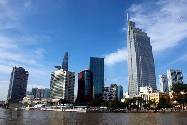 The skyline of District 1 of Ho Chi Minh City (Photo: VNA)