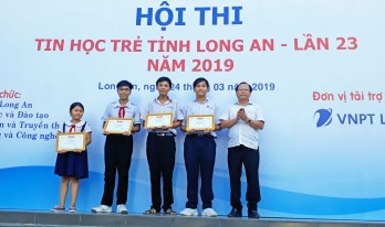 Long An tổ chức Hội thi Tin học trẻ lần thứ 23 – năm 2019