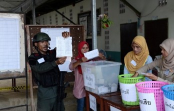 Election results in Thailand announced