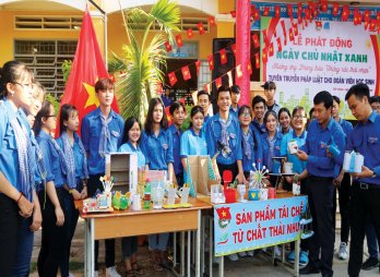 Sôi nổi hoạt động phong trào trong học sinh, sinh viên