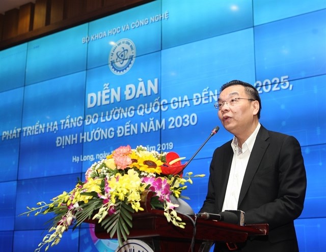 Minister of Science and Technology Chu Ngọc Anh (Photo: VNA)