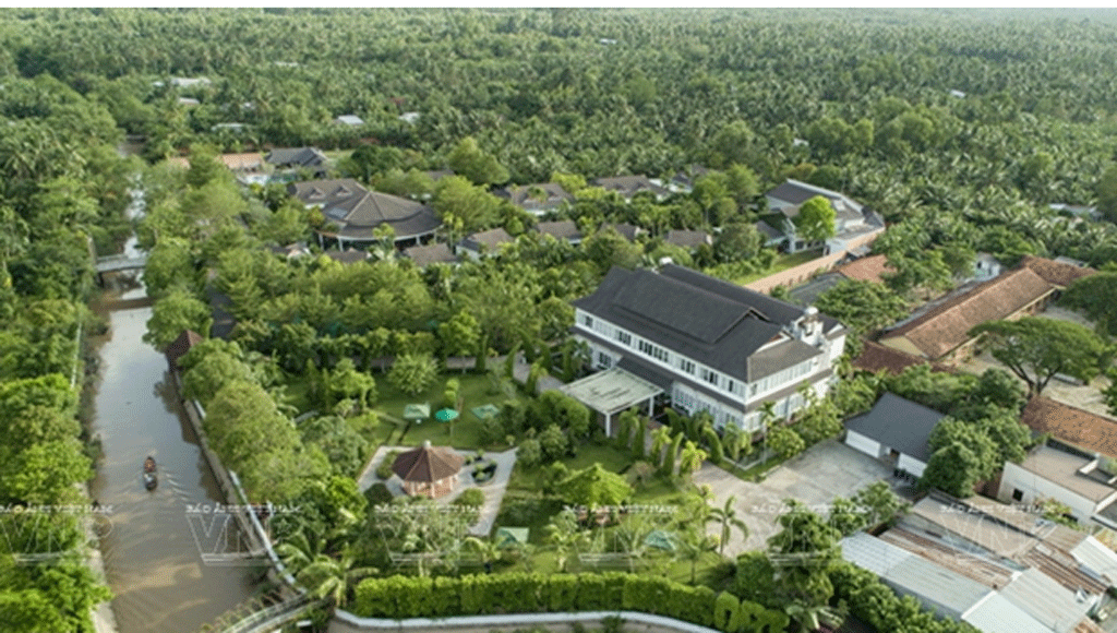 A resort in Chau Thanh district of Ben Tre province (Photo: VNA)