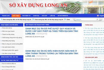 Long An announces legal status list of real estate projects