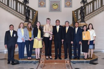 Thai PM meets with World Bank Research Team