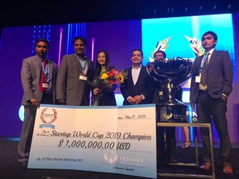 Abivin crowns start-up world cup champions