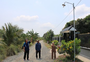 Hưng Điền B: An ninh, trật tự được giữ vững