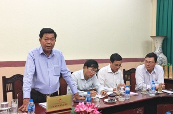 Long An provincial leader works with Vietnam Academy of Social Sciences