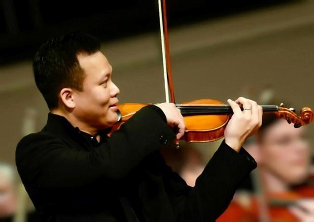 Vietnamese violinist Vu Viet Chuong (Source: VNA)