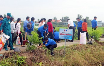 Tuổi trẻ Long An ra quân Ngày chủ nhật xanh 2019