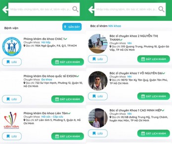 Ứng dụng smartphone YouMed giúp đặt lịch khám bệnh