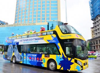 Quang Ninh launches double-decker buses for tourism