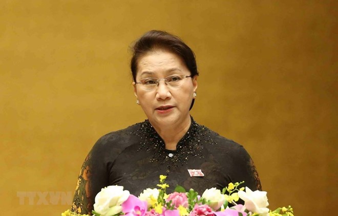 Chairwoman of the National Assembly Nguyen Thi Kim Ngan (Photo: VNA)