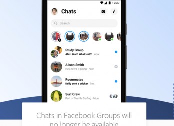 Facebook dừng tính năng chat trong trang nhóm