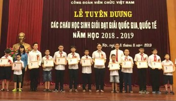 Tuyên dương 186 học sinh đoạt giải quốc gia, quốc tế