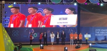 Đội robot Việt Nam xếp hạng 3 tại cuộc thi ABU Robocon 2019