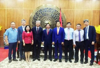 General Secretary of Korea Tourism Promotion Organization pays courtesy visit to leader of Long An