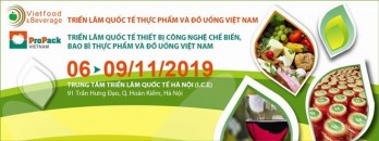 Int’l food, beverage expo to take place in Hanoi in November