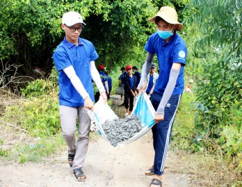 Chiến dịch Thanh niên tình nguyện hè năm 2019: Nhiều công trình, phần việc ý nghĩa