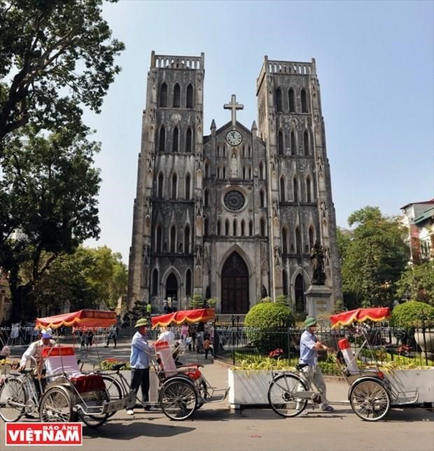 St Joseph's Cathedral in Hanoi (Photo: VNA)