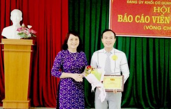 Thủ lĩnh Đoàn với hành trình “chinh phục” Hội thi Báo cáo viên giỏi năm 2019