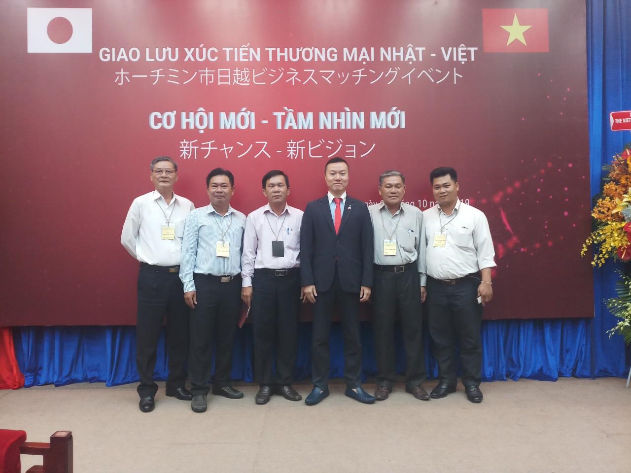 Delegation of Long An province's business attends the conference on Japan-Vietnam trade promotion in Ho Chi Minh city