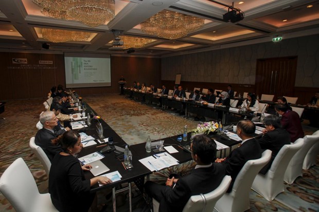 Roundtable discussion featured speakers which included Asean secretary-general Dato Paduka Lim Jock Hoi. (Photo: bangkokpost.com)