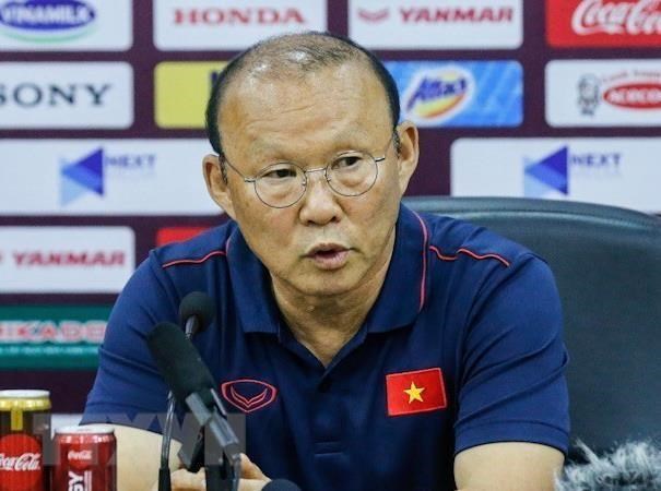 Head coach Park Hang-seo of Vietnam’s football team (Photo: VNA)