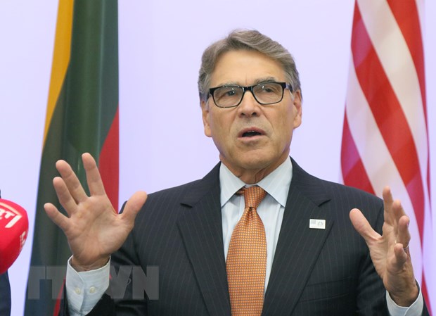 Bộ trưởng Năng lượng Mỹ Rick Perry. (Ảnh: AFP/TTXVN)