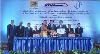 Indonesian firm to build railway linking Laos with Vietnam