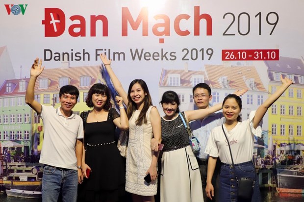 Movie-lovers at the event (Photo: VOV)