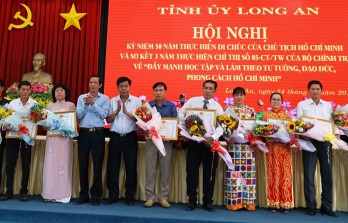 Long An qua 50 năm thực hiện Di chúc của Chủ tịch Hồ Chí Minh