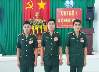 Đồn Biên phòng Cửa khẩu Quốc tế Bình Hiệp: Đại hội Chi bộ điểm, nhiệm kỳ 2020 - 2023