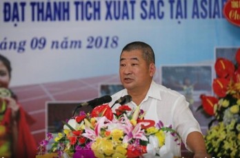 Ông Hoàng Vệ Dũng tiếp tục làm chủ tịch Liên đoàn Điền kinh Việt Nam